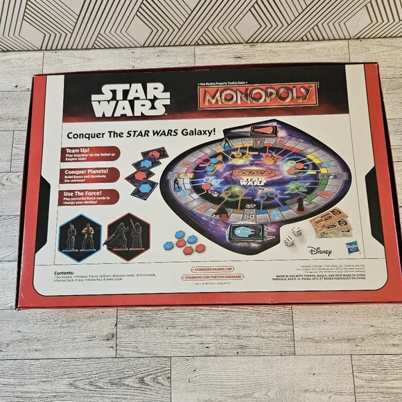 Star Wars Monopoly & Star Wars Pictopia Games Set - Picture 2 of 4